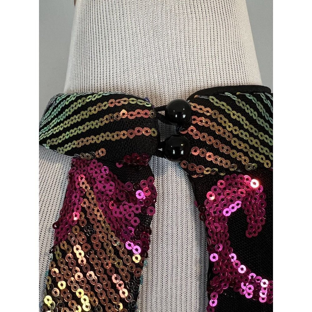 Formal Backless Sequin Halter Prom Dress - Picture 10 of 13